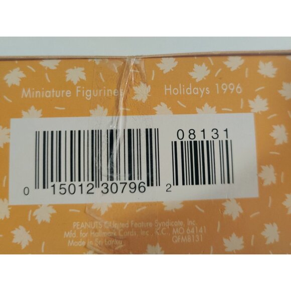 Hallmark 1996 Peanuts Halloween Pumpkin Patch Merry Miniatures Snoopy 5pc/set - Picture 6 of 7